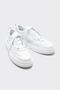 White Leather Men's Sports Shoes - 2