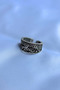 Special Design Masculine Adjustable Men's Ring with Mythological Tree of Life Motif - 4