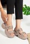 Comfortable Sole Women's Buckle Luxury Daily Beach Sea Pool Slippers - 2