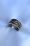 Special Design Masculine Adjustable Men's Ring with Mythological Tree of Life Motif - 3