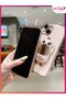 Black Cute Duck Stand Luxury Silicone Case with Gold Detail on the Edges for Samsung Galaxy S20 Plus - 4