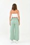 Women's 100% Cotton Summer Muslin Loose Wide Leg Trousers Mg001 - 8
