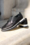 Jabari Black Genuine Leather Loafer Men's Shoes - 3