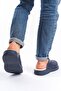 Men's Navy Blue Classic Perforated Sabo Slippers Orthopedic Doctor Nurse Hospital Slippers - 5