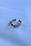 Gothic Skeleton Bone Motif Special Design Masculine Adjustable Men's Ring - 5