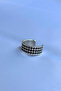 Geometric Crowbar Design Special Design Masculine Adjustable Men's Ring - 4