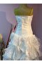 DRAPELY WIPES SKIRT WEDDING GOWN - 6