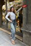 Gray Half Fisherman Ribbed Blouse - 4