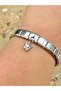 Zircon Stone Batman Steel Charm and Italian Steel Bracelet Italian Bracelet Steel Charmspecial Boxed - 4