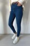 Blue High Waist Pants Skinny Jeans