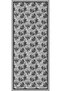 Su Desenli Minimal Çiçekli Şal - 2