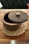 Handmade 4.5-5 Liter Natural Clay Pot Casserole Pot for 6-8 People - 5