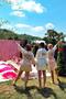 Floral Team Bride Written 1 Piece Bridesmaid Dressing Gown - 3