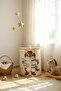 35X40 Handmade Cat Printed Multi-Purpose Wicker Basket with Lid, Laundry Basket, Toy Basket