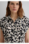 Printed Dress 1310673-89865 - 6