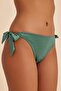Bali Green Side Tie Bikini Bottom - 3