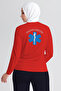 Red Paramedic Crew Neck Long Sleeve T-Shirt Unisex - 3