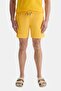 Perkins Yellow Swim Shorts Embroidered Standard Fit Men's Swim Shorts - 2