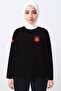 Black Paramedic Crew Neck Long Sleeve T-Shirt Unisex