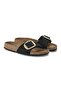 Madrid Big Buckle Terlik 1023373-Black
