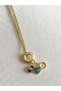 Mineli Charm Stainless Steel Gold Women's Necklace - 4