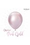 Chrome Pink Gold Balloon 12 Inch 10 Pieces