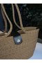 Sardinia Handmade Straw Tote with Lid Beach and Daily Bag Fashion in Summer - 3