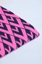 V Patterned Knitwear Shawl - 5