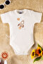 Baby Boy 100% Organic Cotton Explore Printed 3-6-9-12 Months 3-Piece Short Sleeve Baby Bodysuit - 4