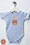 Baby Boy 100% Organic Cotton Explore Printed 3-6-9-12 Months 3-Piece Short Sleeve Baby Bodysuit - 3