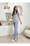 Modal Fabric V-Neck Lycra Comfortable Casual and Stylish Bottom - Top Set Tracksuit Set