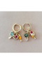 Palm Mussel Cocktail Earrings - 5