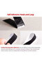 50mm Wide Black 1meters 5M Reusable Self-adhesive Hook and Loop Fastener Tape Magic Nylon Sticker St - 2