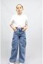 Girls Boys Jean Cargo Jeans Pants - 5