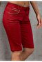 Wk196 Women's Capri with Contrast Pocket Piping Detail - 3