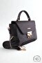 Original Armine Premium Quality Women's Shoulder and Hand Bag Suitable for Daily Use 378 Black - 3