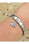 Zircon Stone Rabbit Steel Charm and Italian Steel Bracelet I Special Boxed - 4