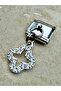 Zircon Stone Clover Italian Bracelet Steel Charm - 4