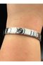 Steel Charm with Moon and Star Figure and Italian Steel Bracelet I Special Boxed - 6