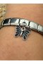 Black Butterfly Steel Charm and Italian Steel Bracelet I Special Boxed - 2
