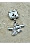 Rabbit Italian Bracelet Steel Charm with Zircon Stone - 7