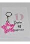 سلسلة مفاتيح على شكل نجمة (25) قطعة