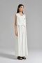 Women's Vest Two Piece Design Salopet Jumpsuit - 5