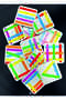 Stick Puzzle Educational Wooden Stick Set – 12 Piece Colorful Shape Game - 3