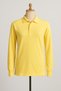 Unisex Adult Long Sleeve Solid Color Basic Polo Collar High School Lacoste T-shirt