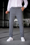 Men's Quality Stretchy Lycra Ankle Length Relaxed Fit Slim Fit Fabric Pants - 7