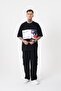 Men's Sylvester Printed Oversize Black T-Shirt - 3