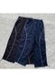 zolid wear Harajuku Lines Detail Cargo Pocket Dark Navy Tracksuit Navy Blue Sweatpants - 5