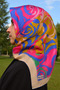 Bucciano Women's 100% Twill Silk Scarf