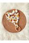 Winnie the Pooh Patterned 100% Cotton Fabric Baby Pacifier Holder Bib and Scarf Set of 2 - 2
